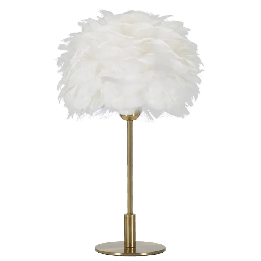 LAMPA STOŁOWA BALL FEATHER 30X50 cm
